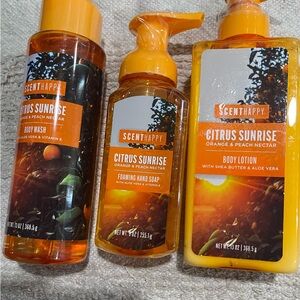 Citrus Sunrise Bath Set - Orange